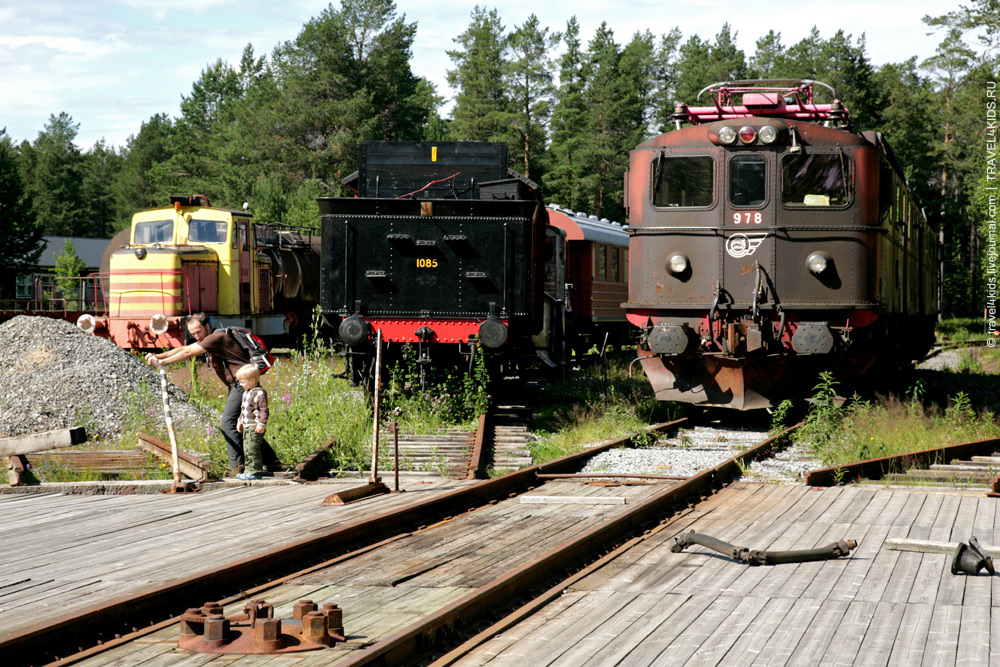 Музей паровозов - The Bothnia Railway Museum