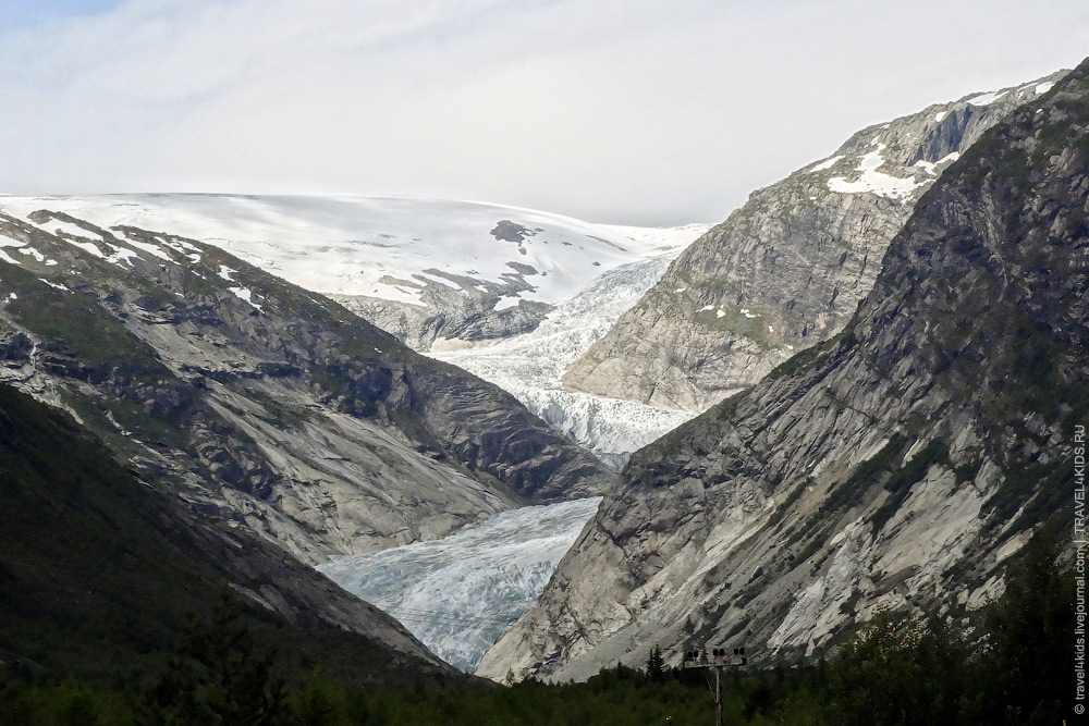 Ледник Юстедальсбреен (Jostedalsbreen), рукав Нигардсбреен (Nigardsbreen)