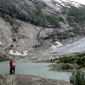 Ледник Юстедальсбреен (Jostedalsbreen)